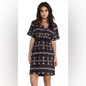 Pendleton Nesika Dress Size S in Multi Sonora SilkTHE PORTLAND COLLECTION